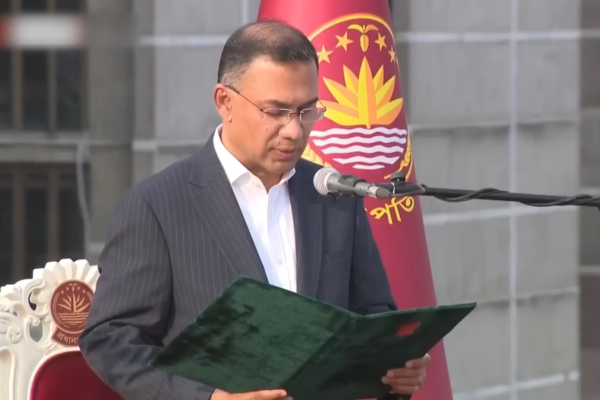 Tarique Rahman Sworn In as Bangladesh’s 11th Prime Minister